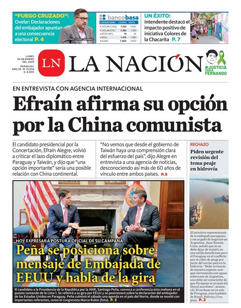 DIARIO LA NACIÓN EDICIÓN 10 059 by La Nación Issuu