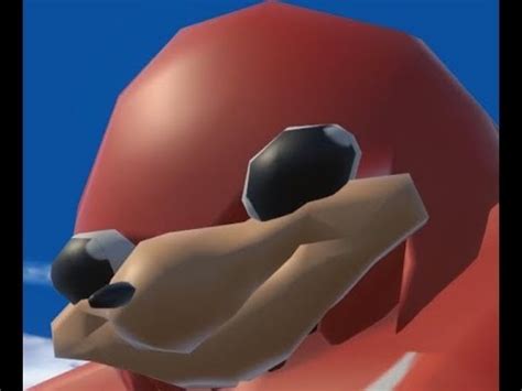 Uganda Knuckles Blank Template Imgflip