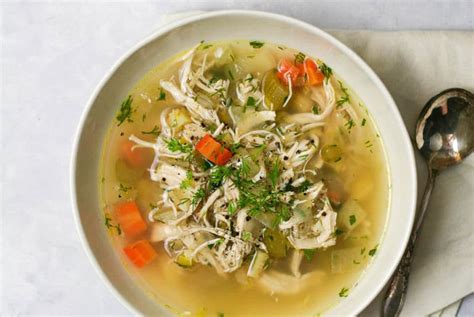 Classic Chicken Vegetable Soup Recipe Paleo And Gluten Free