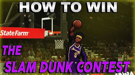 How To Win Nba K Dunk Contest Nba K Tutorial Youtube