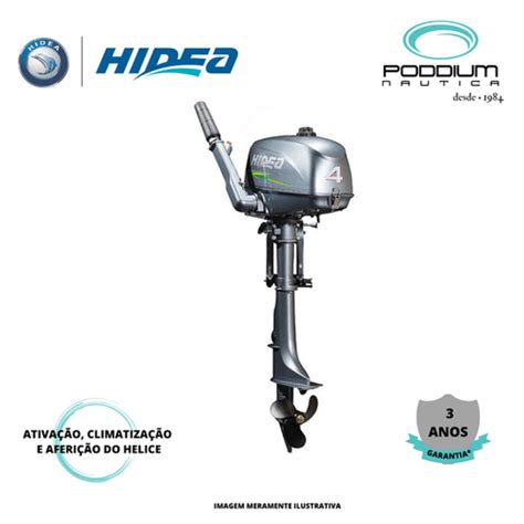 Motor De Popa Hidea Hd Fhs Tempos Poddium N Utica