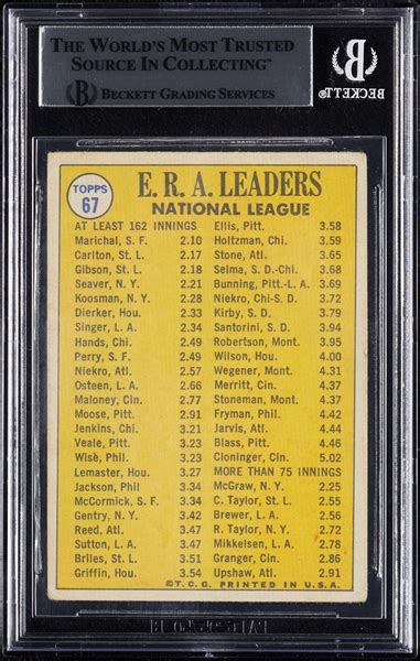 Lot Detail Complete Signed 1970 Topps Nl Era Leaders With Juan