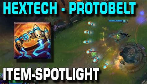 Hextech Protobelt Item Spotlight Season 6 Ger Youtube