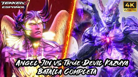 Tekken 8 Angel Jin Vs Devil Kazuya Youtube