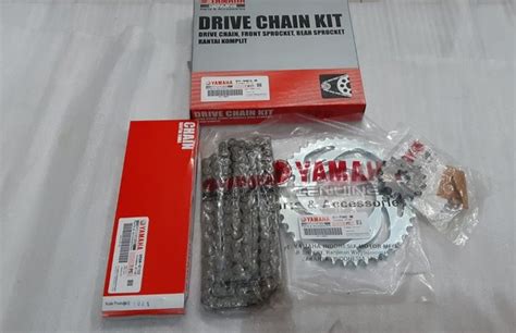 Jual Gear Gir Depan Belakang Rantai Set Mx King Asli Ori Yamaha Pv