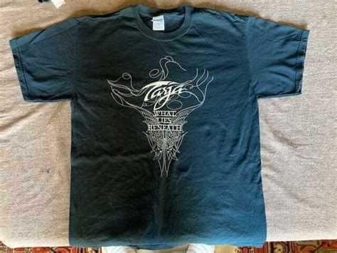 Tarja What Lies Beneath Men S T Shirt Large New Unworn Never Washed Nightwish Ebay