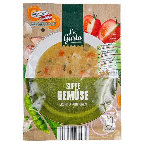 Roksh Fertiggerichte Suppen Le Gusto Suppe Gem Se G