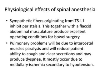 Spinal anesthesia | PPT