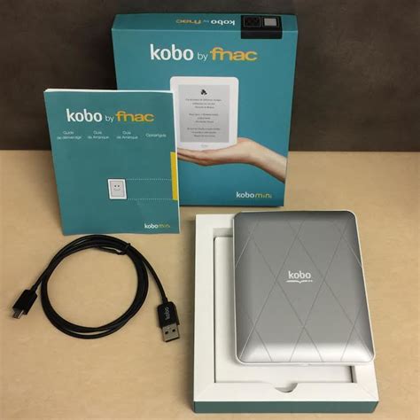 New Kobo Mini Ereader 2gb Wifi 5 Inch Screen Black Graywhite Ebay