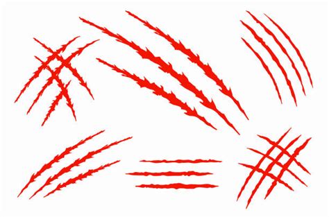Claw Marks Texture Illustrations, Royalty-Free Vector Graphics & Clip ...