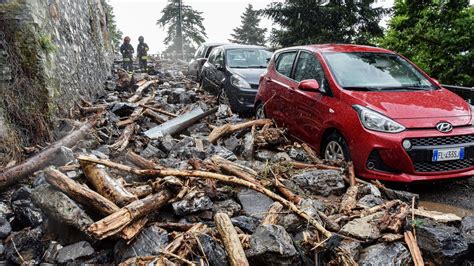 Il Maltempo In Lombardia La Regione Chiede Lo Stato Di Emergenza La