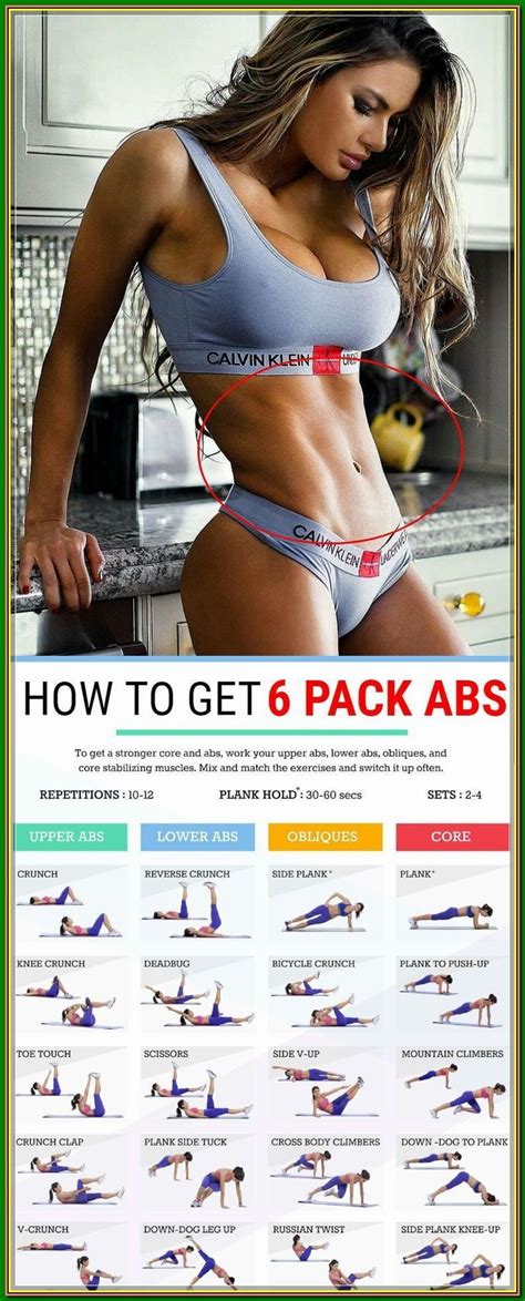 Ad 6 MIN AB WORKOUT Intense Sixpack Workout Abs Workout Routines