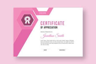 beautiful certificate template graphic  designstore creative fabrica