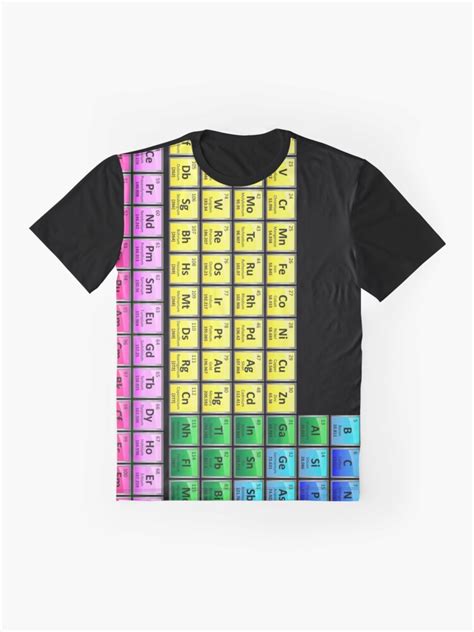 118 Element Periodic Table T Shirt For Sale By Sciencenotes Redbubble Periodic Table