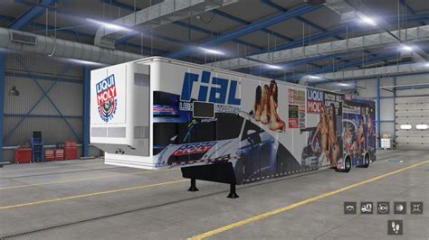 ATS Nascar Featherlite Liqui Moly Trailers Truck Skins X SKIN 엑스스킨