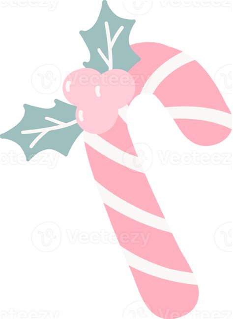 Pink Christmas Candy Cane Decoration 32503968 Png