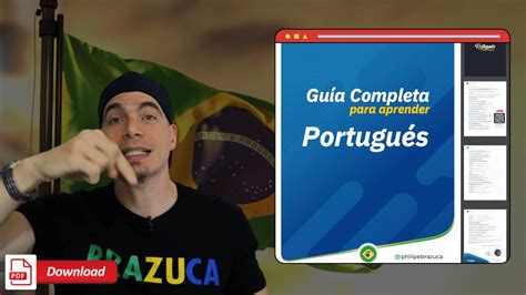 PDF GUÍA COMPLETA PARA APRENDER PORTUGUÉS PHILIPE BRAZUCA YouTube