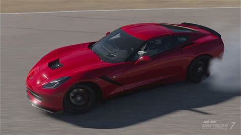 Chevrolet Corvette C7 Drifting At Laguna Seca Gran Turismo 7 Chevrolet Supercars Drift Usa