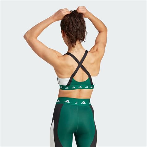 Clothing Powerimpact Training Medium Support Techfit Colorblock Bra