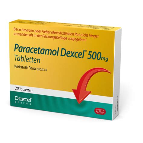 Paracetamol Dexcel Mg St Ck N Kaufen Medpex