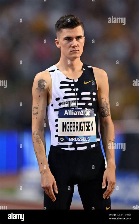 BRUSSELS Jakob Ingebrigtsen During The 2000 Meters Of The Allianz