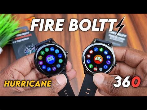 Fire Boltt Hurricane Smartwatch Unboxing And Detailed