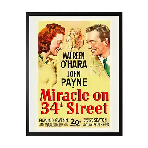 Miracle On 34th Street Framed Print Kirklands Home