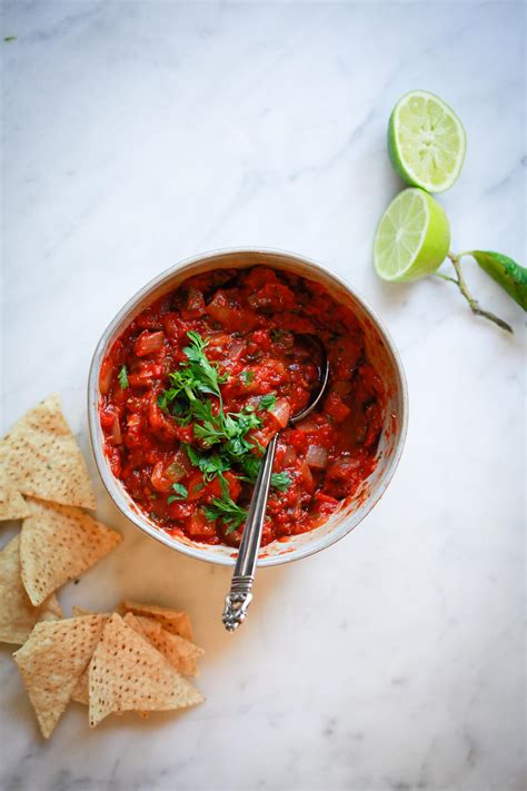 How To Make Homemade Salsa Roja Best Homemade Salsa Recipe