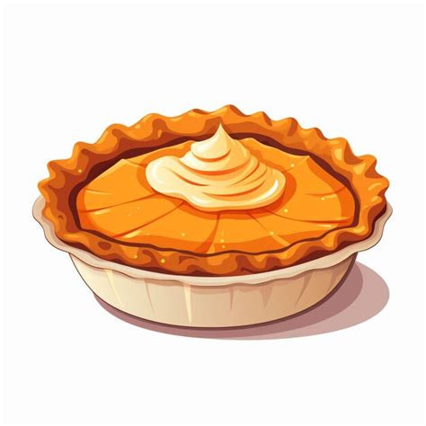 Premium AI Image There Is A Pie With Whipped Cream On Top Of It