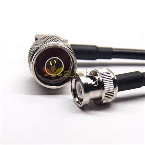 20pcs Rf Coaxial Cable Assembly Bnc Straight Male To N Type Right Angled Male With Rg223 Rg5