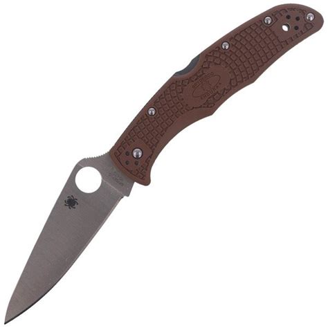 Spyderco Endura® 4 Frn Flat Ground Brown Knife C10fpbn Best Price