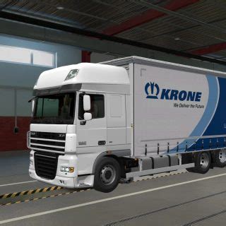 Tandem Krone Daf Xf Vad K Ets Ets Ats Mod