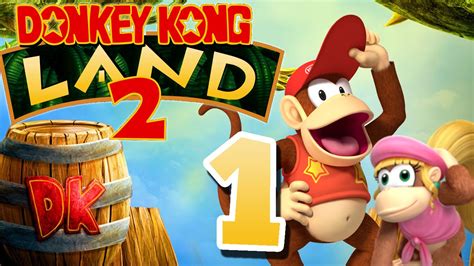 Let s Play DONKEY KONG LAND 2 Part 1 Donkey Kongs Entführung auf dem