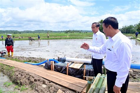 Presiden Tinjau Pompanisasi Di Bone Petani Bersyukur Terhindar