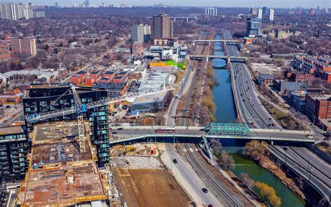 Don River Torontos Don River From The North Down To The Flickr