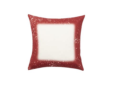 Sublimation Blanks Bleached Starry Linen Pillow Cover Bestsub