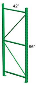 Cisco Eagle Catalog Pallet Rack Upright 42D X 96H