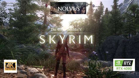 K Nolvus Ascension With Dlss Skyrim V Mod List Rtx