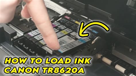 How To Replace Change Ink Cartridges On Canon Pixma Tr A Tr