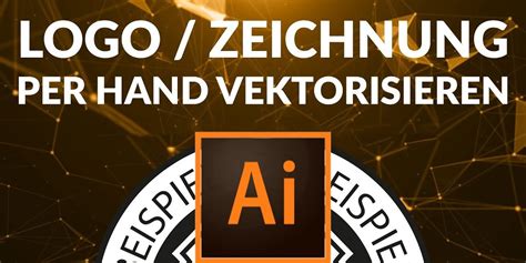 Logo Zeichnung In Adobe Illustrator Vektorisieren Tutorial MUENTERMEDIA