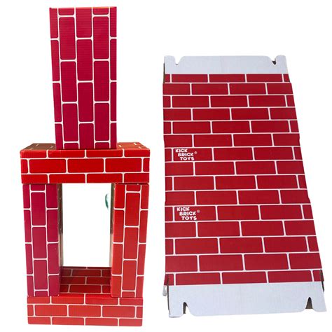 Cardboard Play Bricks Kickbrick