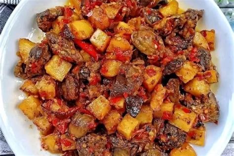 Resep Sambal Goreng Ati Ampela Dijamin Enak Koran Saku