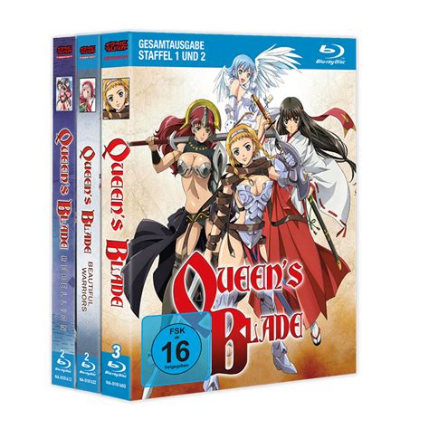 Queen S Blade Komplett Bundle Staffel Rebellion Ova Blu Ray