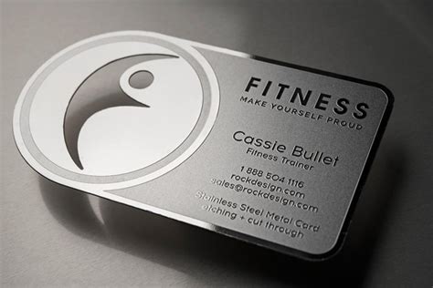 Print Etched Metal Business Cards Online Today