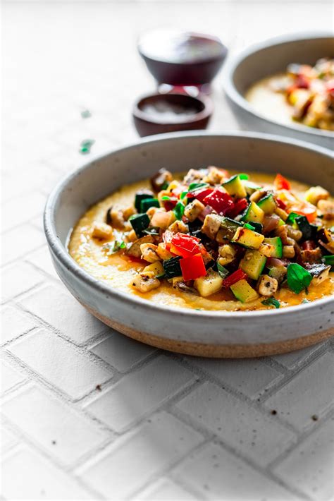 Easy Ratatouille Recipe With Creamy Polenta A Simple Pantry