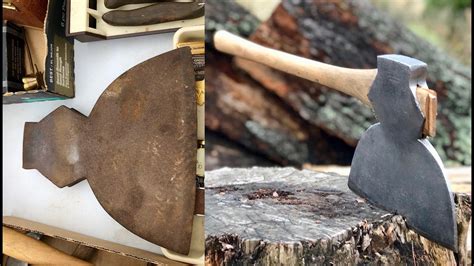 Diy Axe Handle And Broad Axe Restoration Youtube