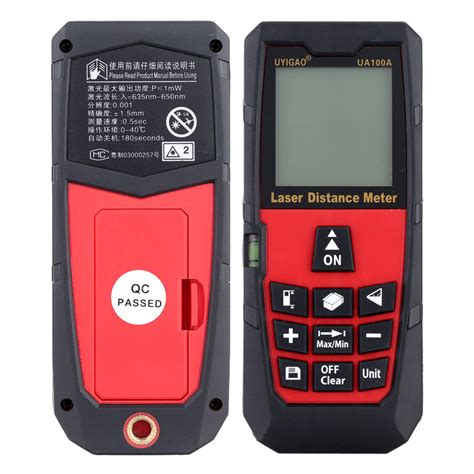 100mDigital Laser Distance Meter Portable Range Finder Electronic Ruler