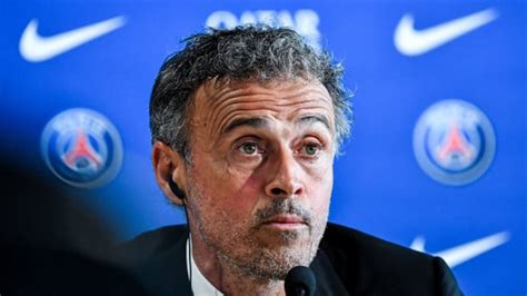 Laurent Blanc Recale Le Psg Luis Enrique Sen M Le Le Sport