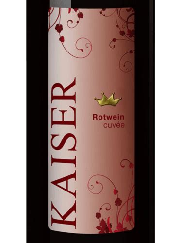 Kaiserspan Cuvée Rotwein Kaiser Vivino US