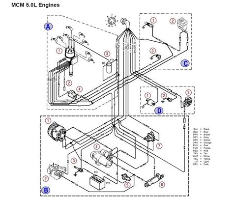 Ignition Diagram Of A 1988 3 0 Mercruiser Motor Mercruiser 3